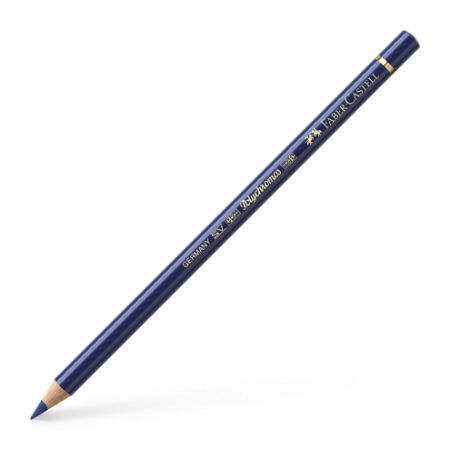 Poza cu CREION COLORAT POLYCHROMOS ALBASTRU INDIAN FABER-CASTELL