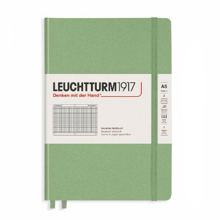 Poza cu CAIET A5 ARITMETICA COPERTA RIGIDA VERNIL PASTEL LEUCHTTURM