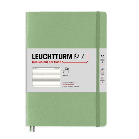 Poza cu CAIET A5 DICTANDO COPERTA FLEXIBILA VERNIL PASTEL LEUCHTTURM