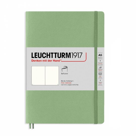 Poza cu CAIET A5 VELIN COPERTA FLEXIBILA VERNIL PASTEL LEUCHTTURM