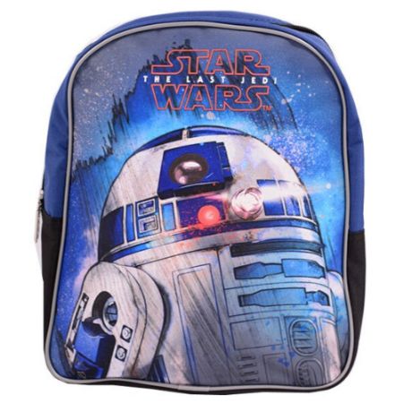 Poza cu GHIOZDAN GRADINITA MINI STAR WARS EP8 ALBASTRU-NEGRU PIGNA