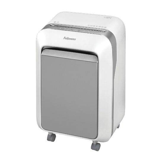 Poza cu DISTRUGATOR DOCUMENTE LX211 MICRO-CUT ALB FELLOWES