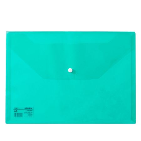 Poza cu MAPA PLASTIC CU BUTON A4 VERDE DELI