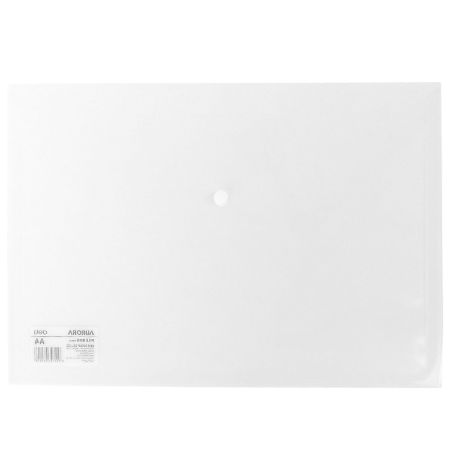 Poza cu MAPA PLASTIC CU BUTON A4 TRANSPARENTA DELI
