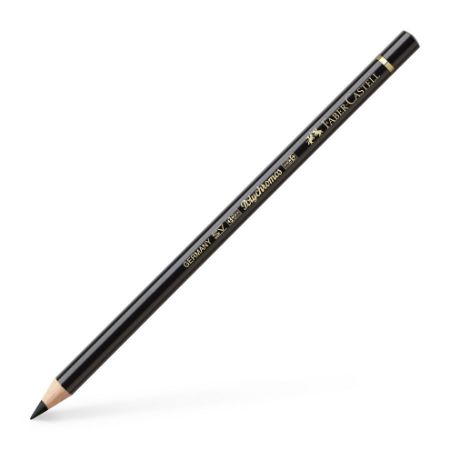 Poza cu CREION COLORAT POLYCHROMOS NEGRU FABER-CASTELL