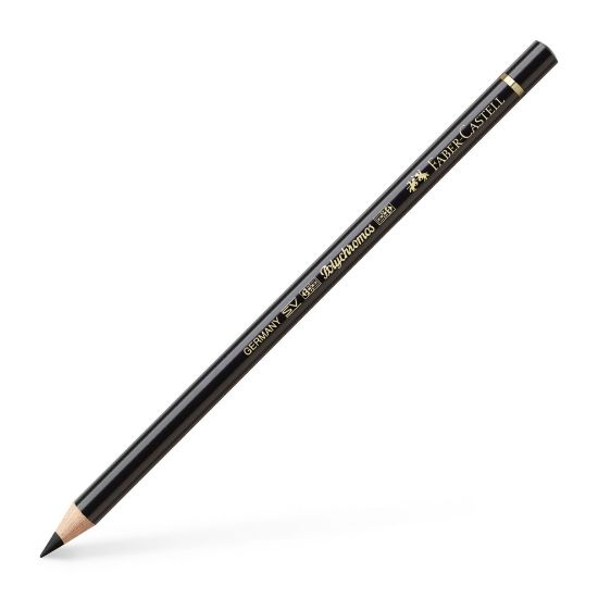 Poza cu CREION COLORAT POLYCHROMOS NEGRU FABER-CASTELL