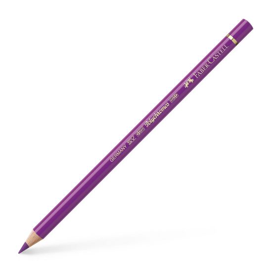 Poza cu CREION COLORAT POLYCHROMOS PURPURIU FABER-CASTELL