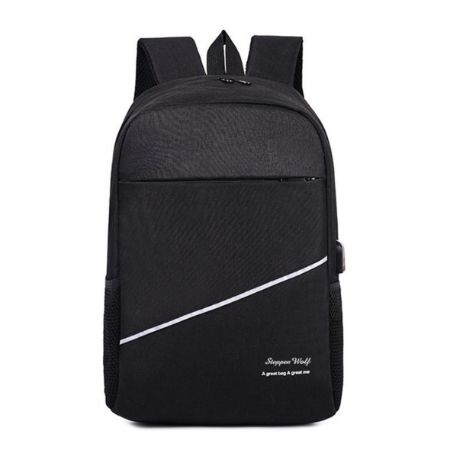 Poza cu GHIOZDAN GIMNAZIU SIMPLY NEGRU USB 2 FERMOARE PIGNA