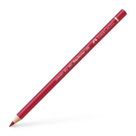 Poza cu CREION COLORAT POLYCHROMOS ROSU CARAMIZIU FABER-CASTELL