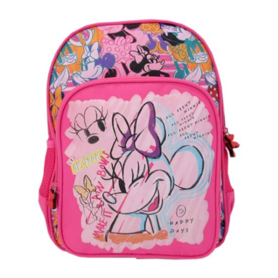 Poza cu GHIOZDAN CLASA 0 MINNIE MOUSE ROZ WHO ME 2 FERMOARE PIGNA