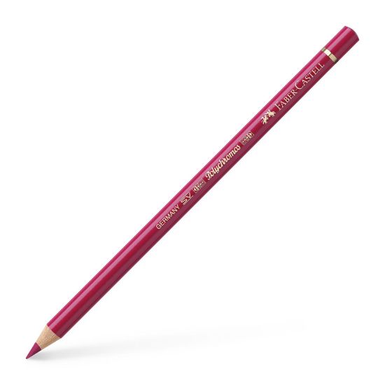 Poza cu CREION COLORAT POLYCHROMOS ROSU STACOJIU FABER-CASTELL