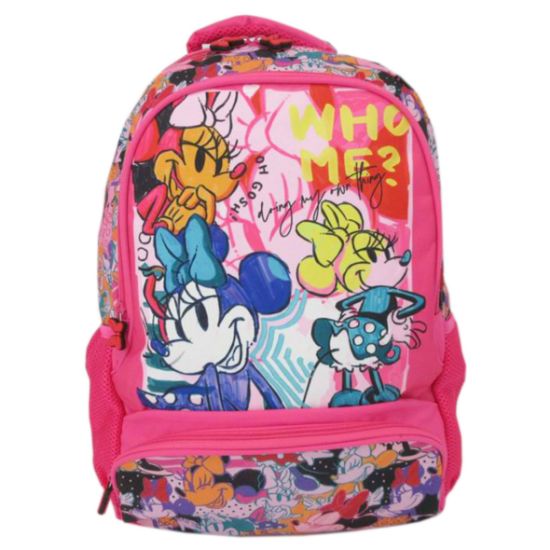 Poza cu GHIOZDAN CLASA 0 MINNIE MOUSE ROZ WHO ME 3 FERMOARE PIGNA