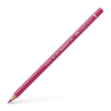 Poza cu CREION COLORAT POLYCHROMOS ROZ CARAMIZIU DESCHIS FABER-CASTELL