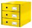 Poza cu CABINET 3 SERTARE GALBEN CLICK&STORE LEITZ