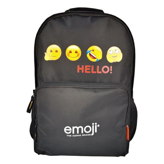 Poza cu GHIOZDAN GIMNAZIU EMOJI CLASIC NEGRU HELLO PIGNA