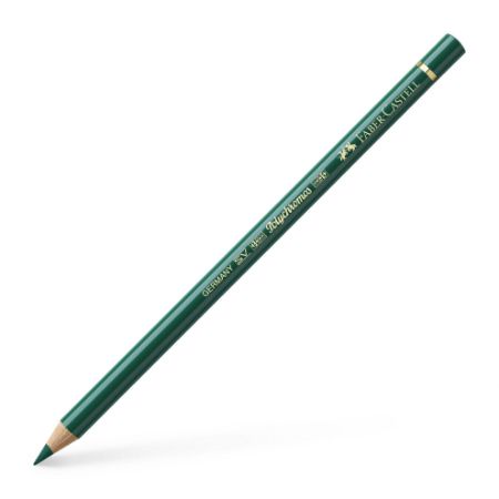 Poza cu CREION COLORAT POLYCHROMOS VERDE FABER-CASTELL