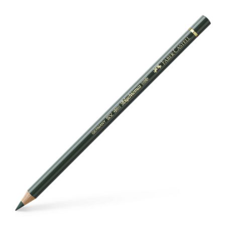 Poza cu CREION COLORAT POLYCHROMOS VERDE OXID DE CROM INCHIS FABER-CASTE