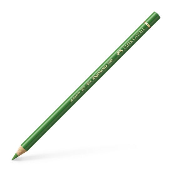 Poza cu CREION COLORAT POLYCHROMOS VERDE PERMANENT FABER-CASTELL