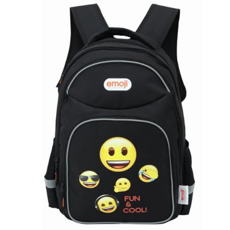 Poza cu GHIOZDAN GIMNAZIU EMOJI CLASIC NEGRU 3 FERMOARE PIGNA