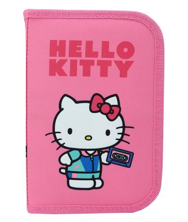 Poza cu PENAR NEECHIPAT 1 FERMOAR 2 EXTENSII HELLO KITTY ROZ PIGNA