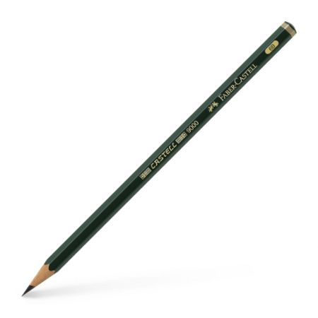 Poza cu CREION GRAFIT 6B CASTELL 9000 FABER-CASTELL