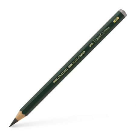 Poza cu CREION GRAFIT 6B CASTELL JUMBO FABER-CASTELL