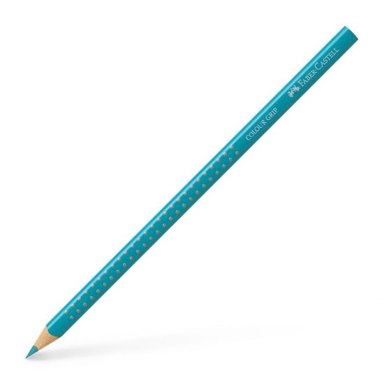 Poza cu CREION COLORAT GRIP VERDE COBALT FABER-CASTELL