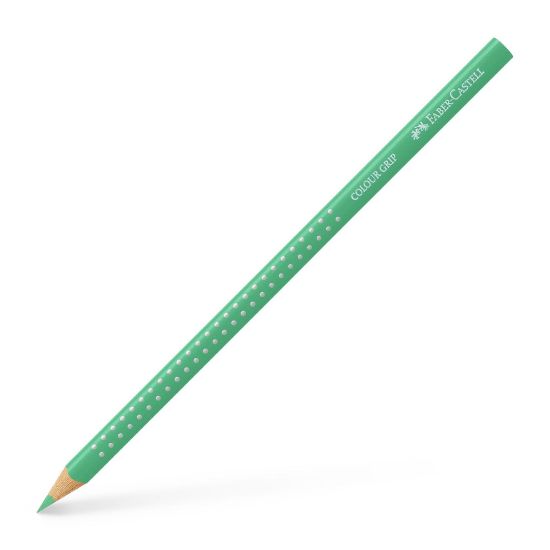 Poza cu CREION COLORAT GRIP VERDE PHTALO DESCHIS FABER-CASTELL