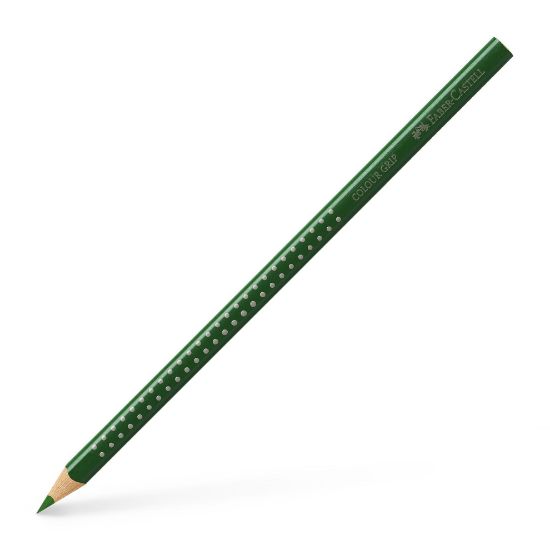 Poza cu CREION COLORAT GRIP VERDE OLIV FABER-CASTELL
