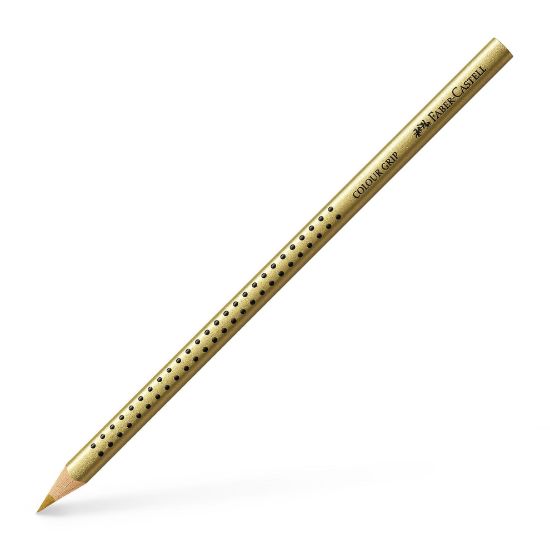 Poza cu CREION COLORAT GRIP AURIU FABER-CASTELL