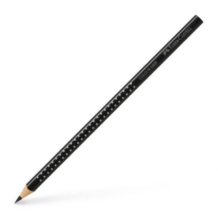 Poza cu CREION COLORAT GRIP NEGRU FABER-CASTELL