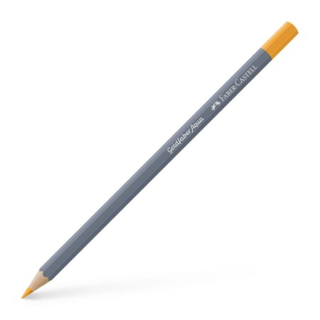Poza cu CREION COLORAT AQUARELLE GALBEN CROM INCHIS 109 GOLDFABER FABER-