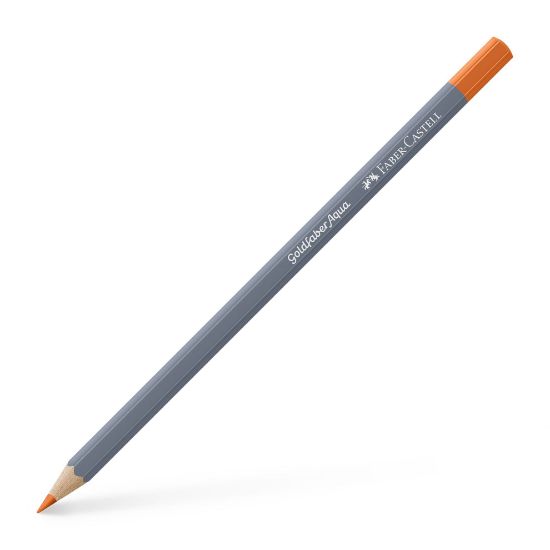 Poza cu CREION COLORAT AQUARELLE PORTOCALIU CADMIUM INCHIS 115 GOLDFABER