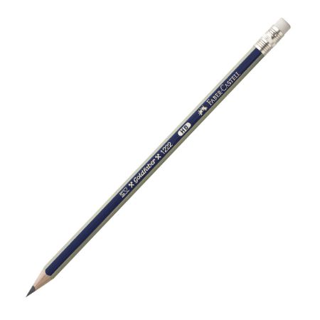 Poza cu CREION GRAFIT HB CU GUMA GOLDFABER 1221 FABER-CASTELL
