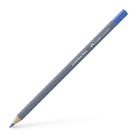 Poza cu CREION COLORAT AQUARELLE ALBASTRU ULTRAMARIN 120 GOLDFABER FABER