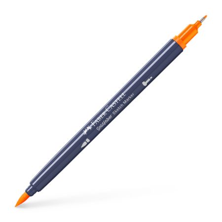 Poza cu SKETCH MARKER 2 CAPETE PORTOCALIU CADMIUM 111 GOLDFABER FABER-CASTELL