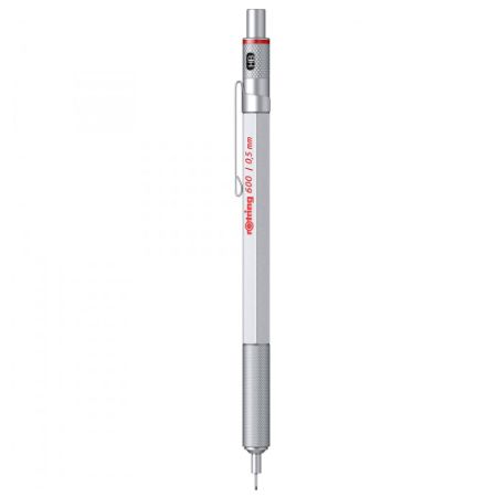 Poza cu CREION MECANIC 0.5MM RO600 ARGINTIU ROTRING