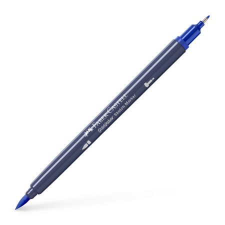 Poza cu SKETCH MARKER 2 CAPETE ALBASTRU INDIAN 247 GOLDFABER FABER-CASTELL