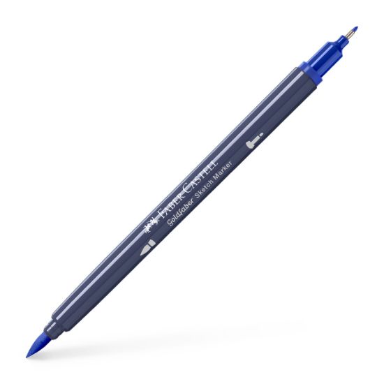 Poza cu SKETCH MARKER 2 CAPETE ALBASTRU INDIAN 247 GOLDFABER FABER-CASTELL