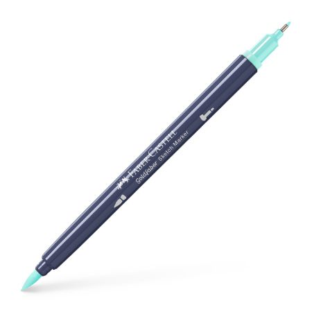 Poza cu SKETCH MARKER 2 CAPETE BLEU AQUA 240 GOLDFABER FABER-CASTELL