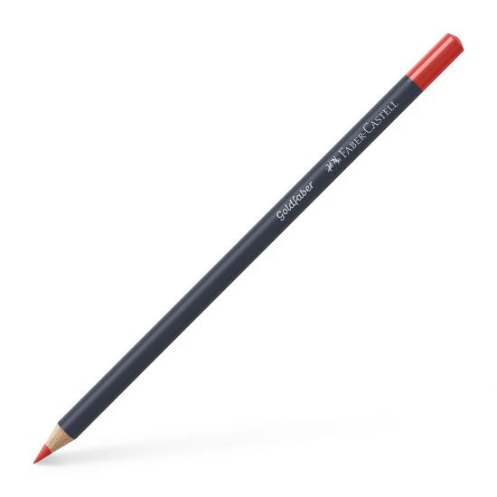 Poza cu CREION COLORAT ROSU SCARLET 118 GOLDFABER FABER-CASTELL