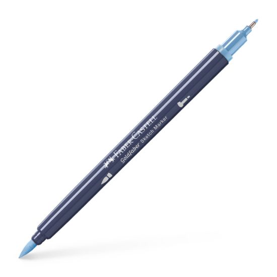 Poza cu SKETCH MARKER 2 CAPETE BLEU PORUMBEL INCHIS 453 GOLDFABER FABER-CASTELL
