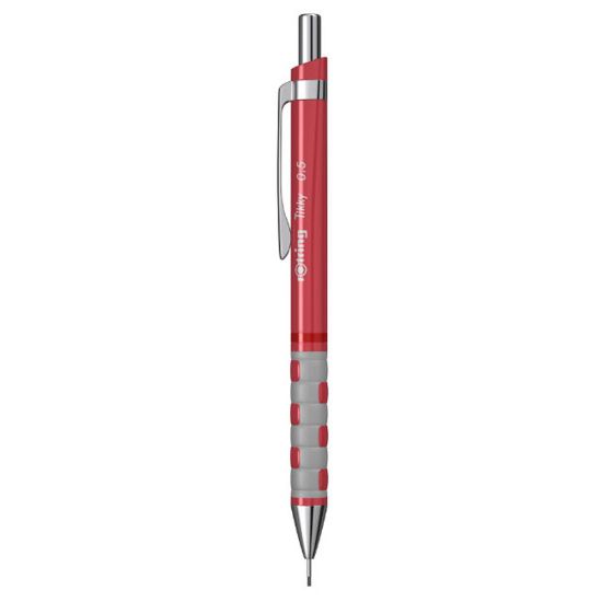 Poza cu CREION MECANIC 0.5MM TIKKY 3 ROSU ROTRING