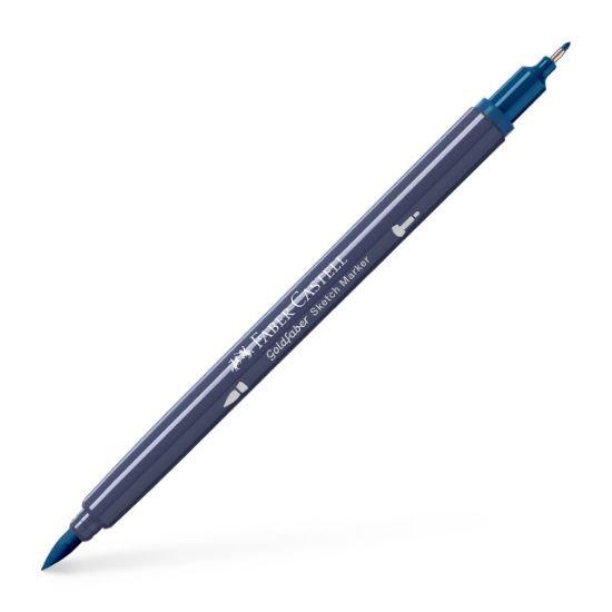 Poza cu SKETCH MARKER 2 CAPETE INDIGO 450 GOLDFABER FABER-CASTELL