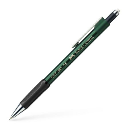 Poza cu CREION MECANIC 0.5MM VERDE GRIP 1345 FABER-CASTELL