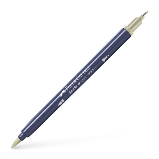 Poza cu SKETCH MARKER 2 CAPETE ARGILA VERZUIE 315 GOLDFABER FABER-CASTELL