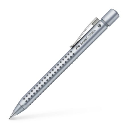 Poza cu CREION MECANIC 0.7MM ARGINTIU GRIP 2011 FABER-CASTELL