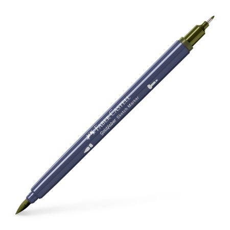 Poza cu SKETCH MARKER 2 CAPETE OLIVE GALBUI 173 GOLDFABER FABER-CASTELL