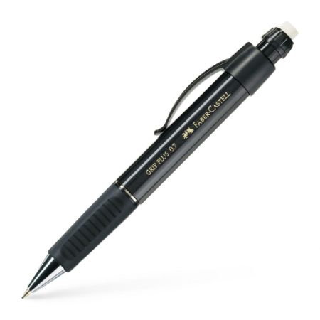 Poza cu CREION MECANIC 0.7MM NEGRU GRIP PLUS 1307 FABER-CASTELL