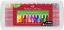 Poza cu CREIOANE CERATE 24 CULORI JUMBO CUTIE PLASTIC FABER-CASTELL